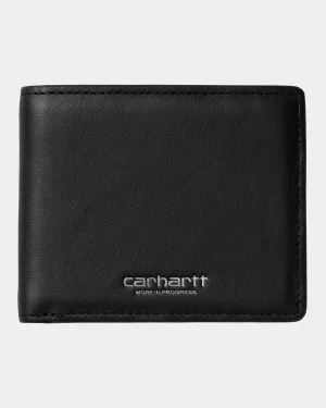 Vegas Billfold Wallet | Black / Silver Carhartt WIP