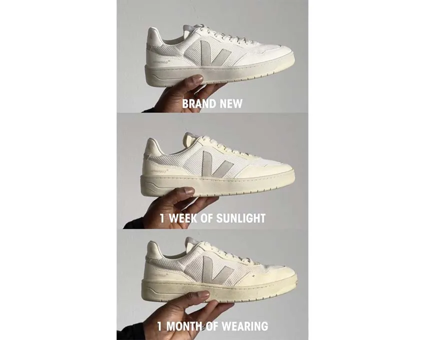 Veja X Asphaltgold Alveomesh