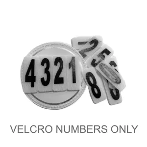 velcro competition numbers