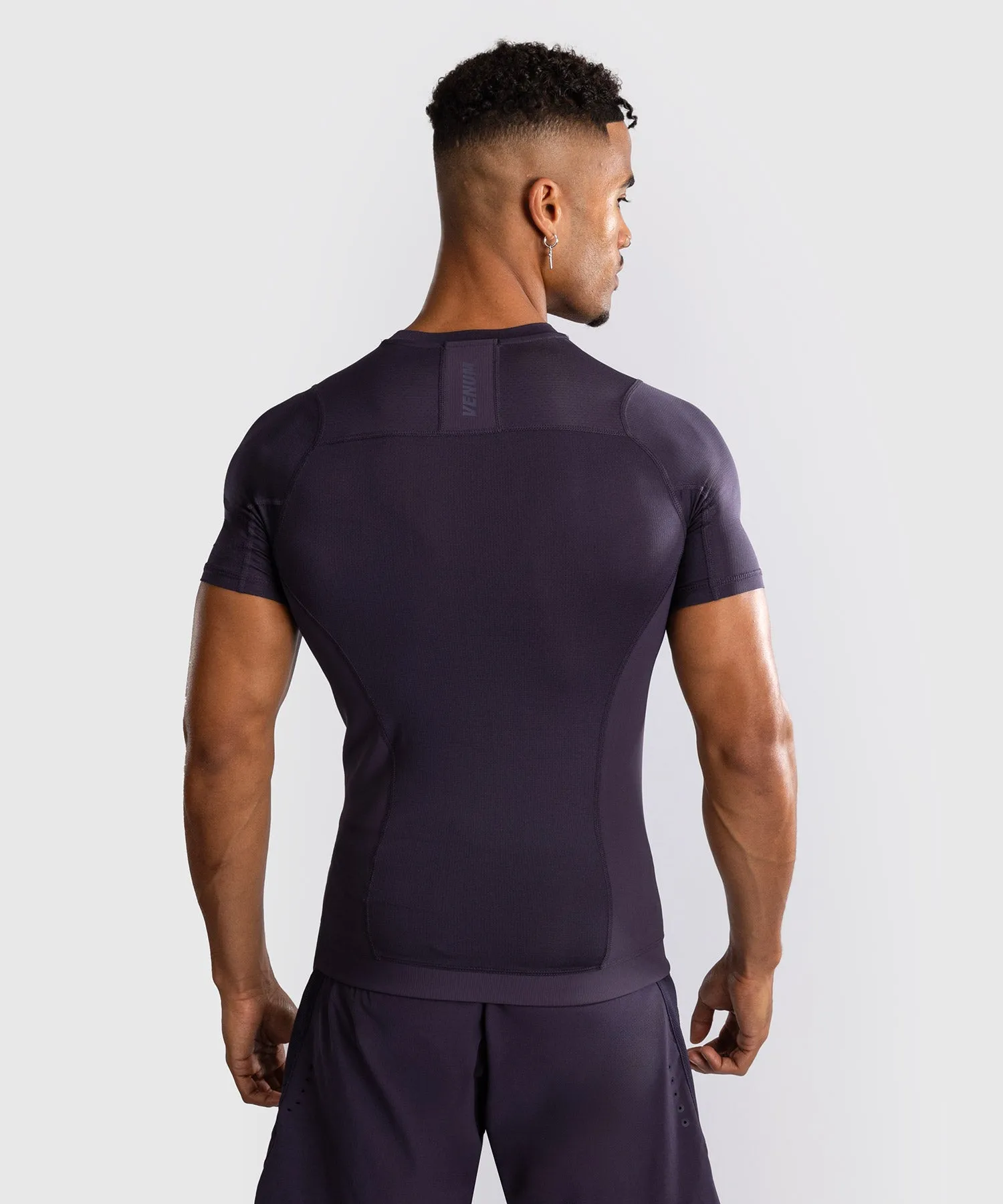 Venum G-Fit Air Men's Short Sleeve Rashguard - Deep Purple