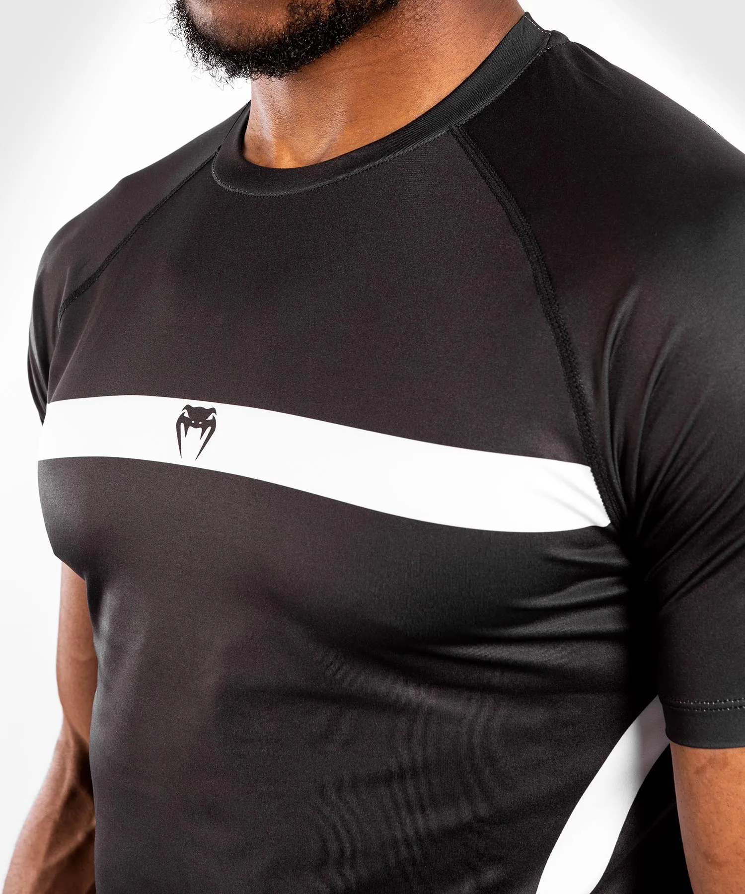 Venum NoGi 3.0 Dry Tech T-shirt - Black/White