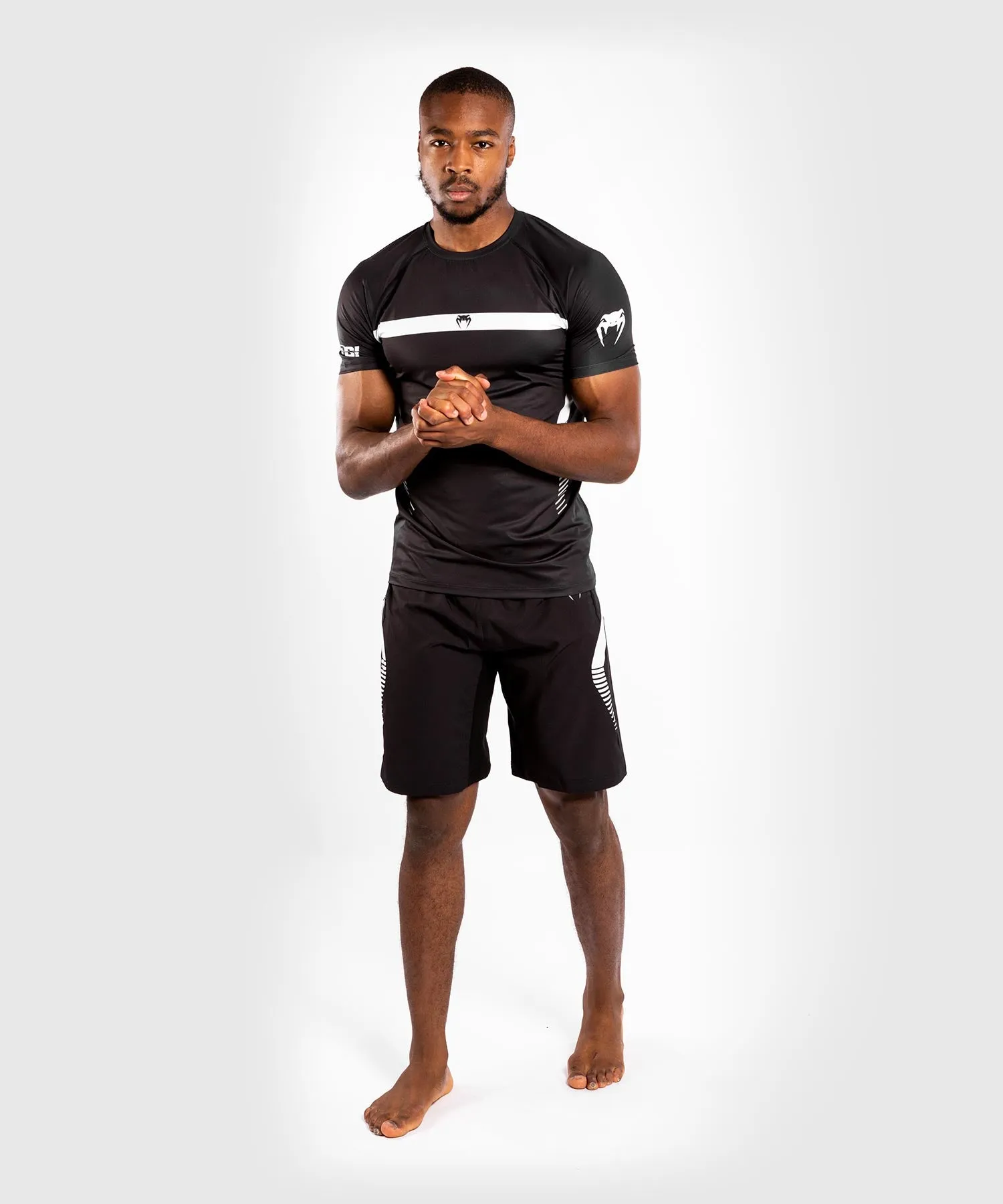 Venum NoGi 3.0 Dry Tech T-shirt - Black/White
