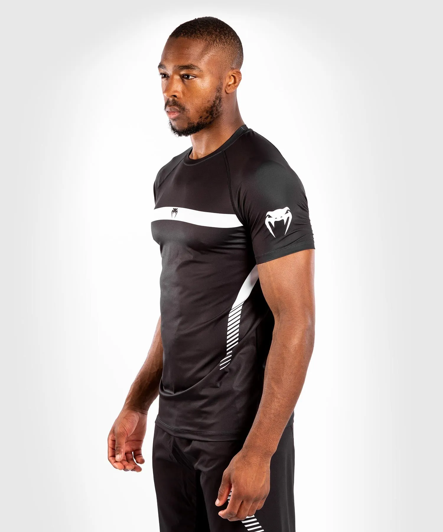 Venum NoGi 3.0 Dry Tech T-shirt - Black/White