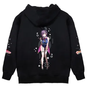 Victoria Valerie "Very Bunny Valentine's" Hoodie - Black