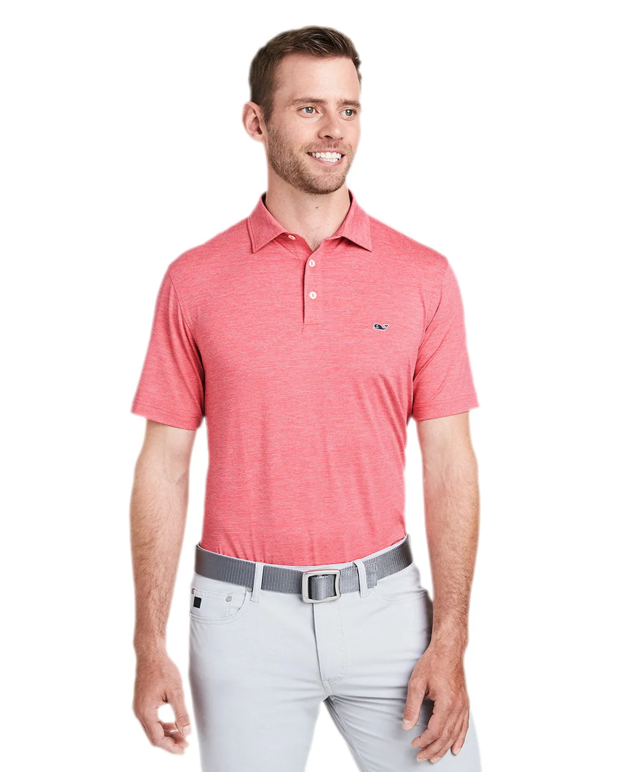 Vineyard Vines Destin Stripe Sankaty Polo