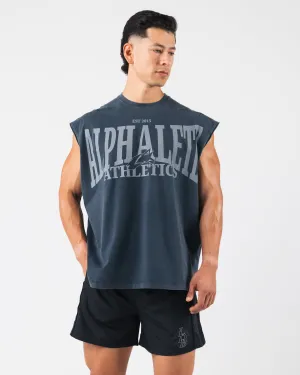Vintage Muscle Tank - Deep Navy Alphalete Athletics