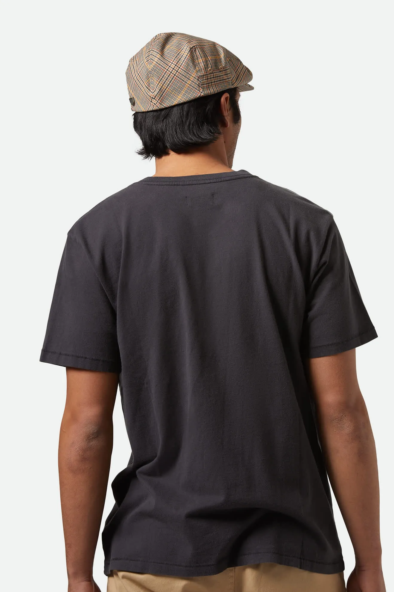 Vintage Reserve S/S Henley - Black Sol Wash Brixton