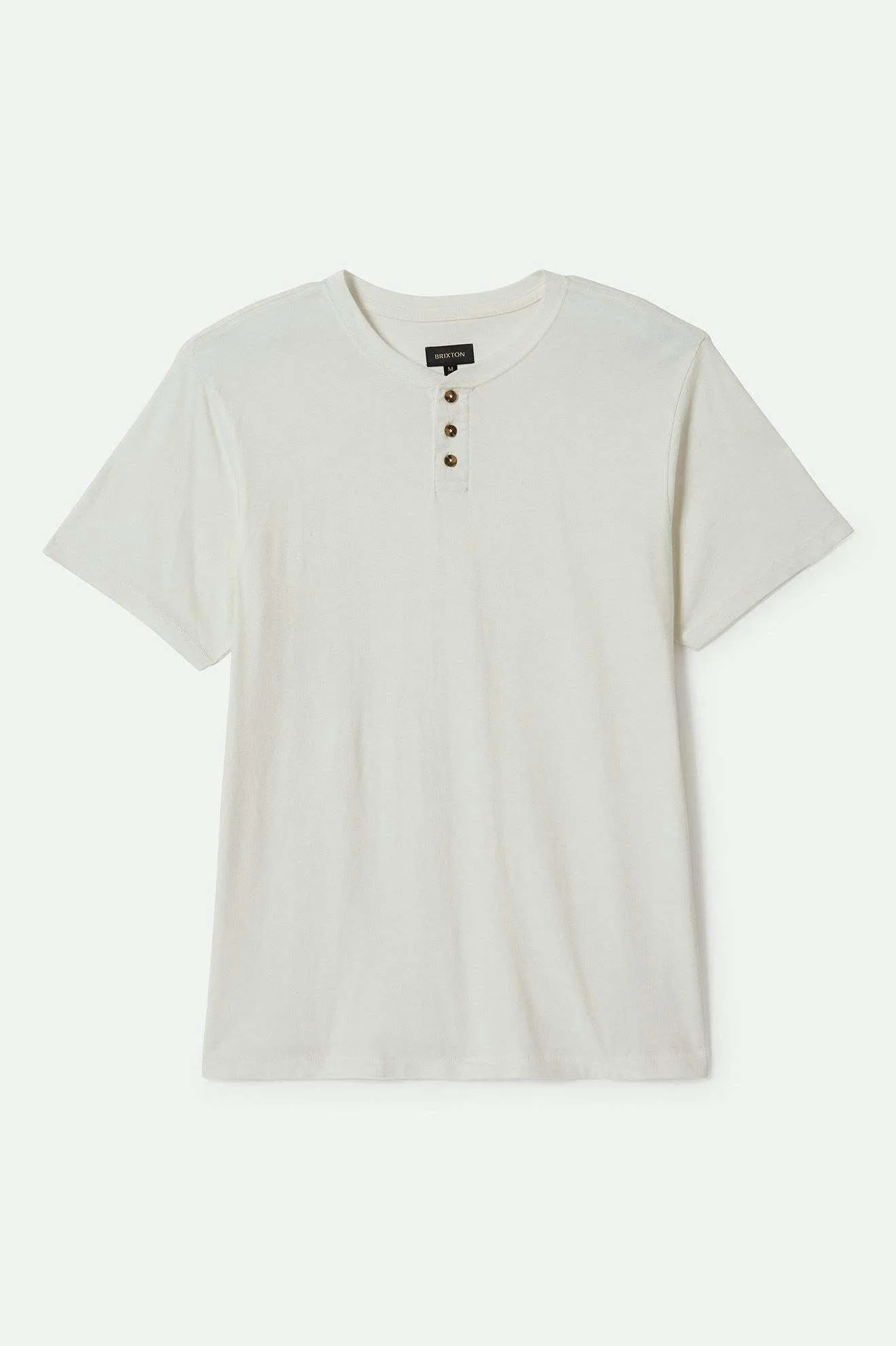 Vintage Reserve S/S Henley - Off White Sol Wash Brixton
