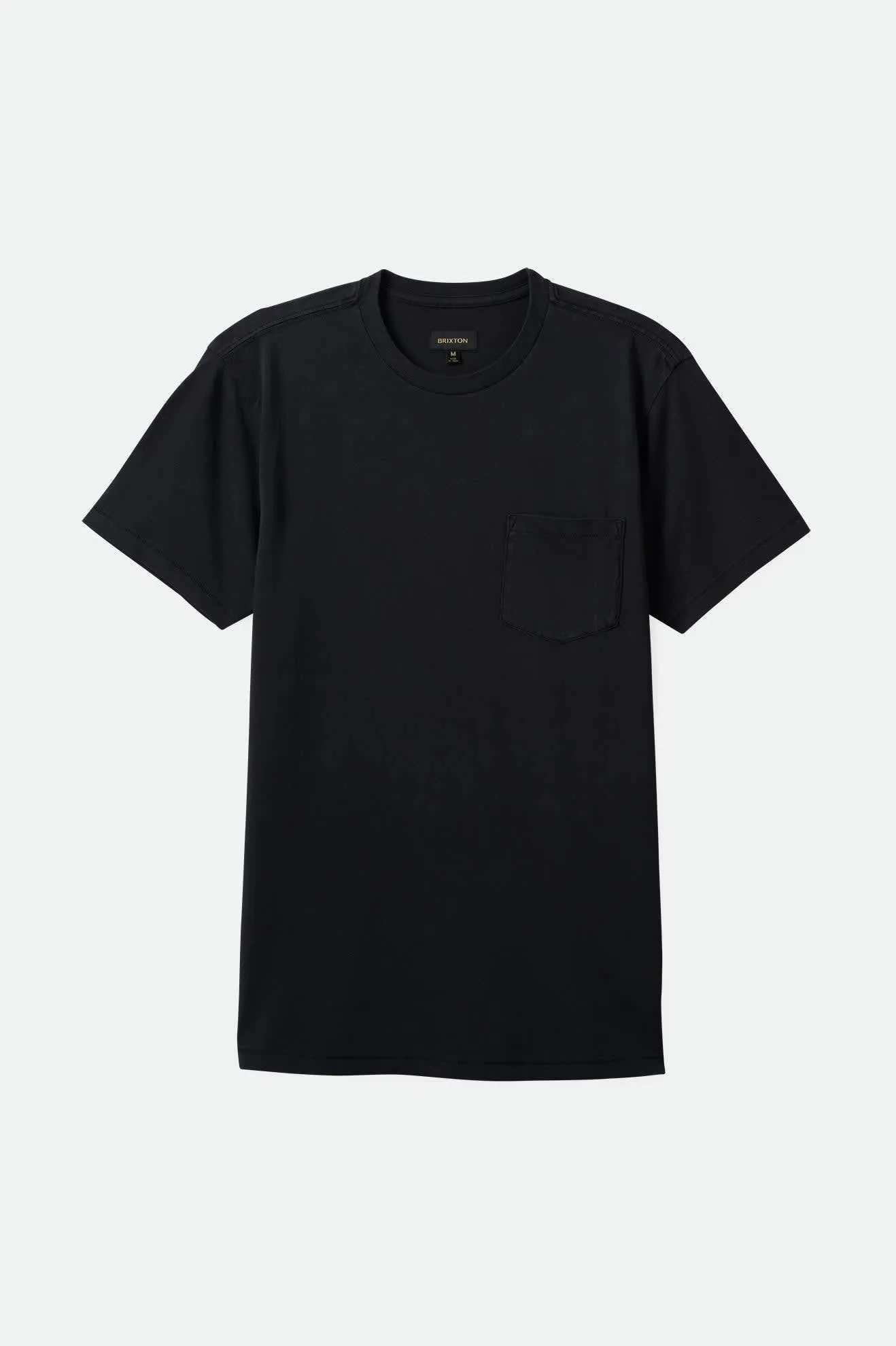 Vintage Reserve S/S Pocket T-Shirt - Black Sol Wash Brixton