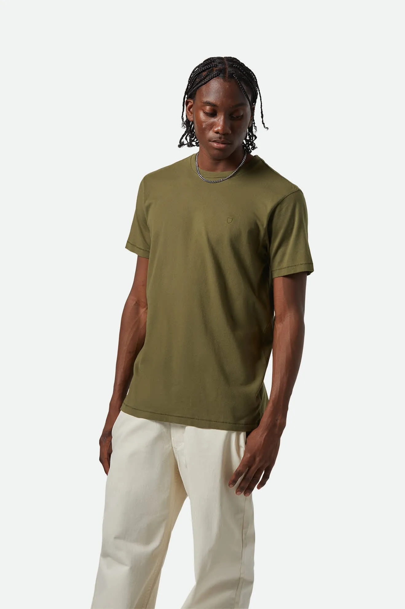 Vintage Reserve S/S T-Shirt - Ivy Green Sol Wash Brixton