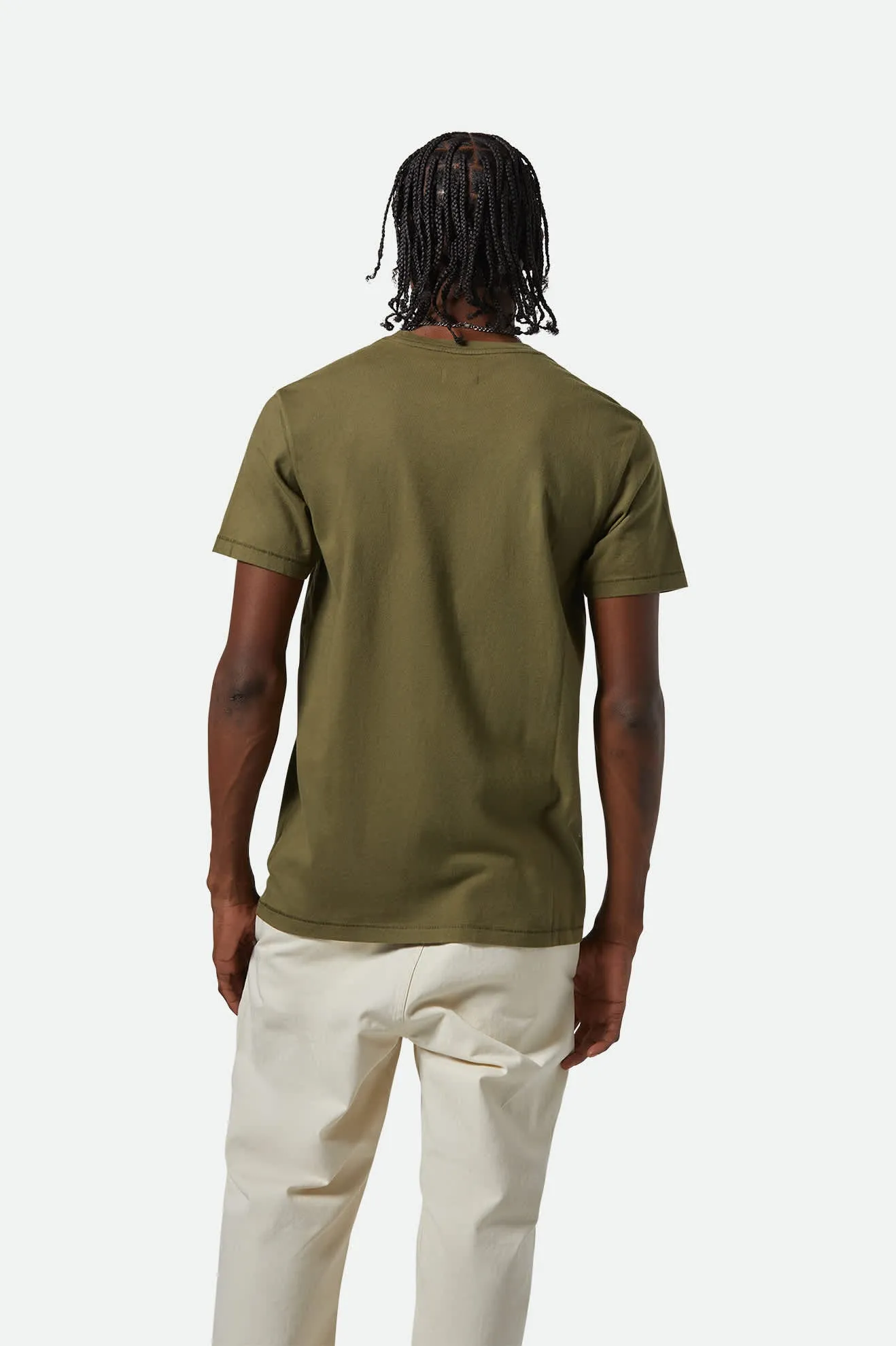 Vintage Reserve S/S T-Shirt - Ivy Green Sol Wash Brixton