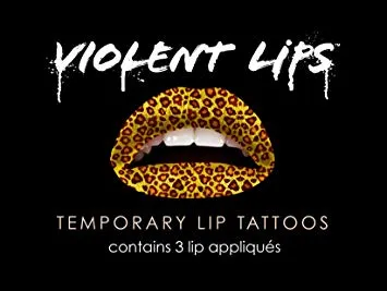 Violent Lips The Cheetah Tattoo