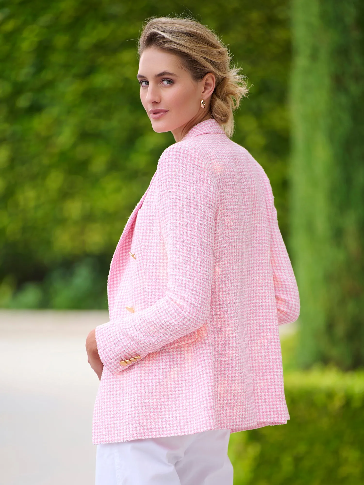 Vittoria Check Blazer