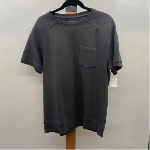 VRST Men's Size M Gray Solid New with Tags Short Sleeve Shirt
