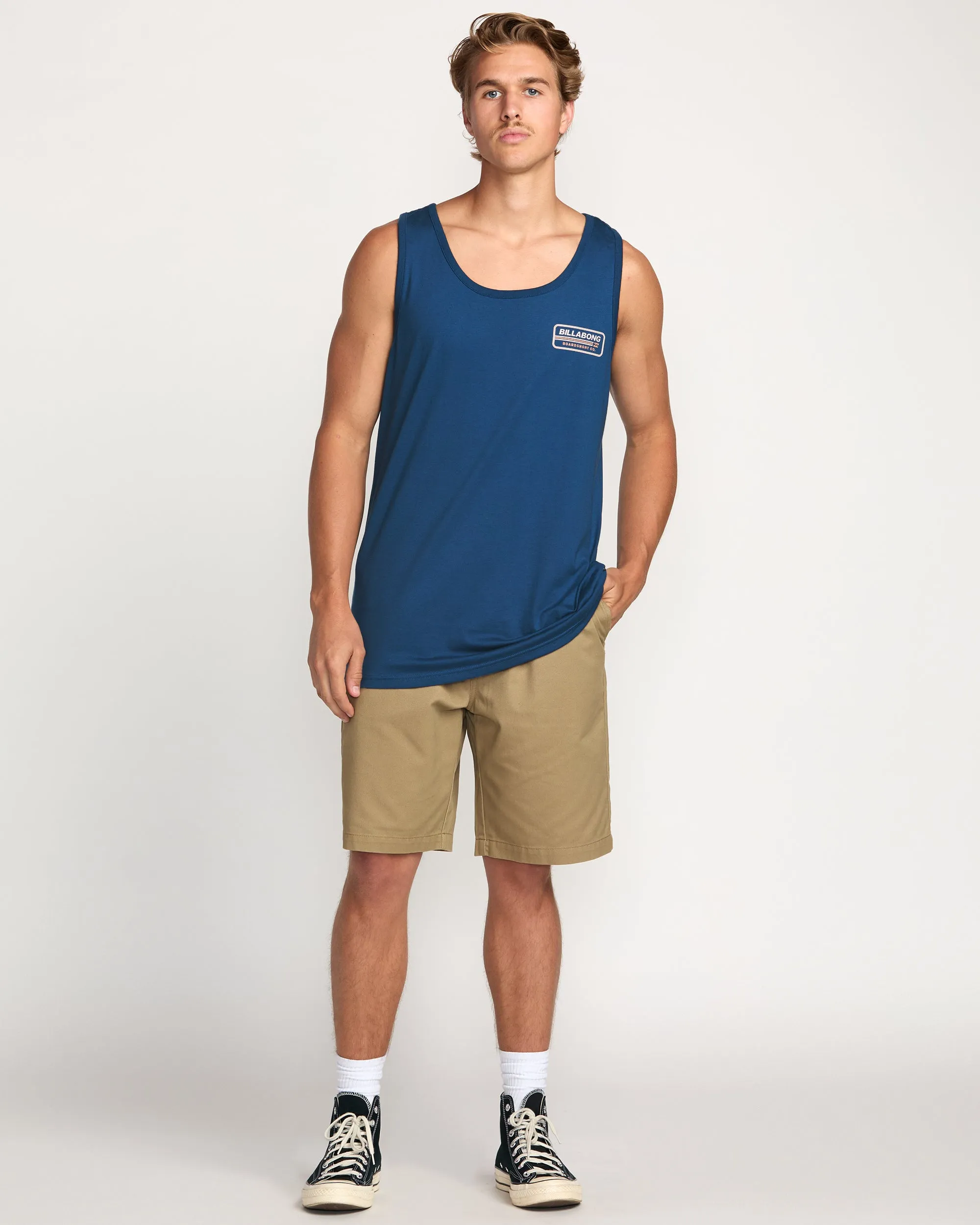Walled Premium Tank - Deep Blue Billabong