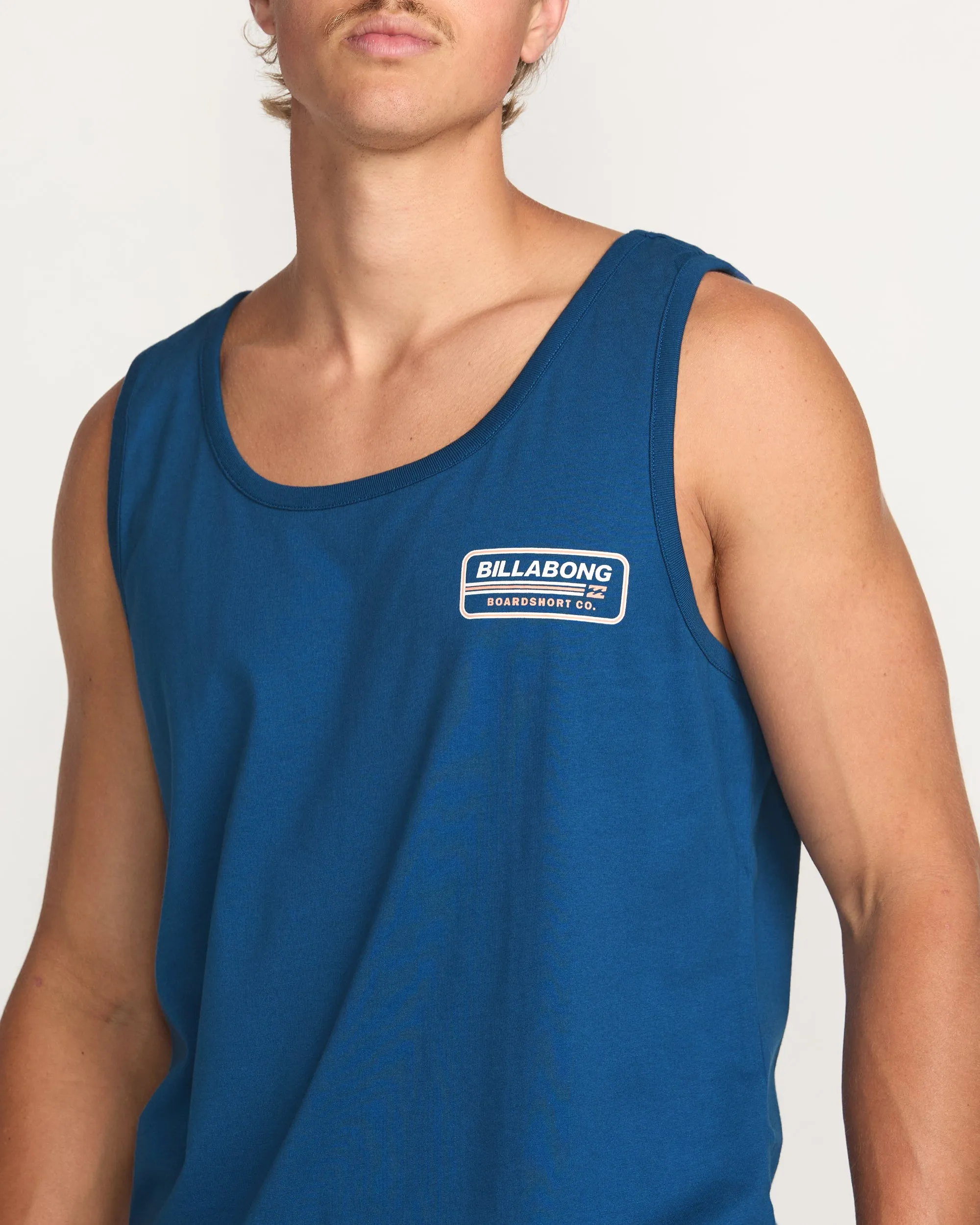 Walled Premium Tank - Deep Blue Billabong