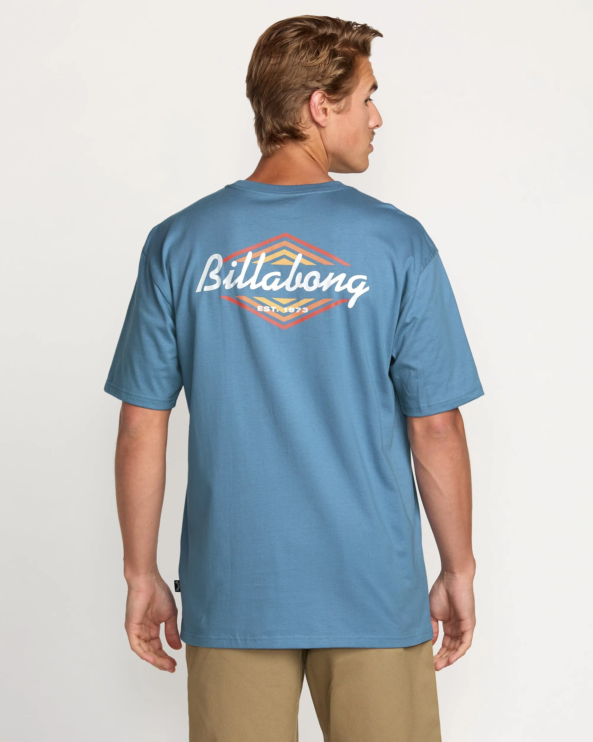 Walled Regular Tee - Carolina Blue Billabong