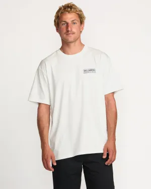 Walled Regular Tee - Off White Billabong