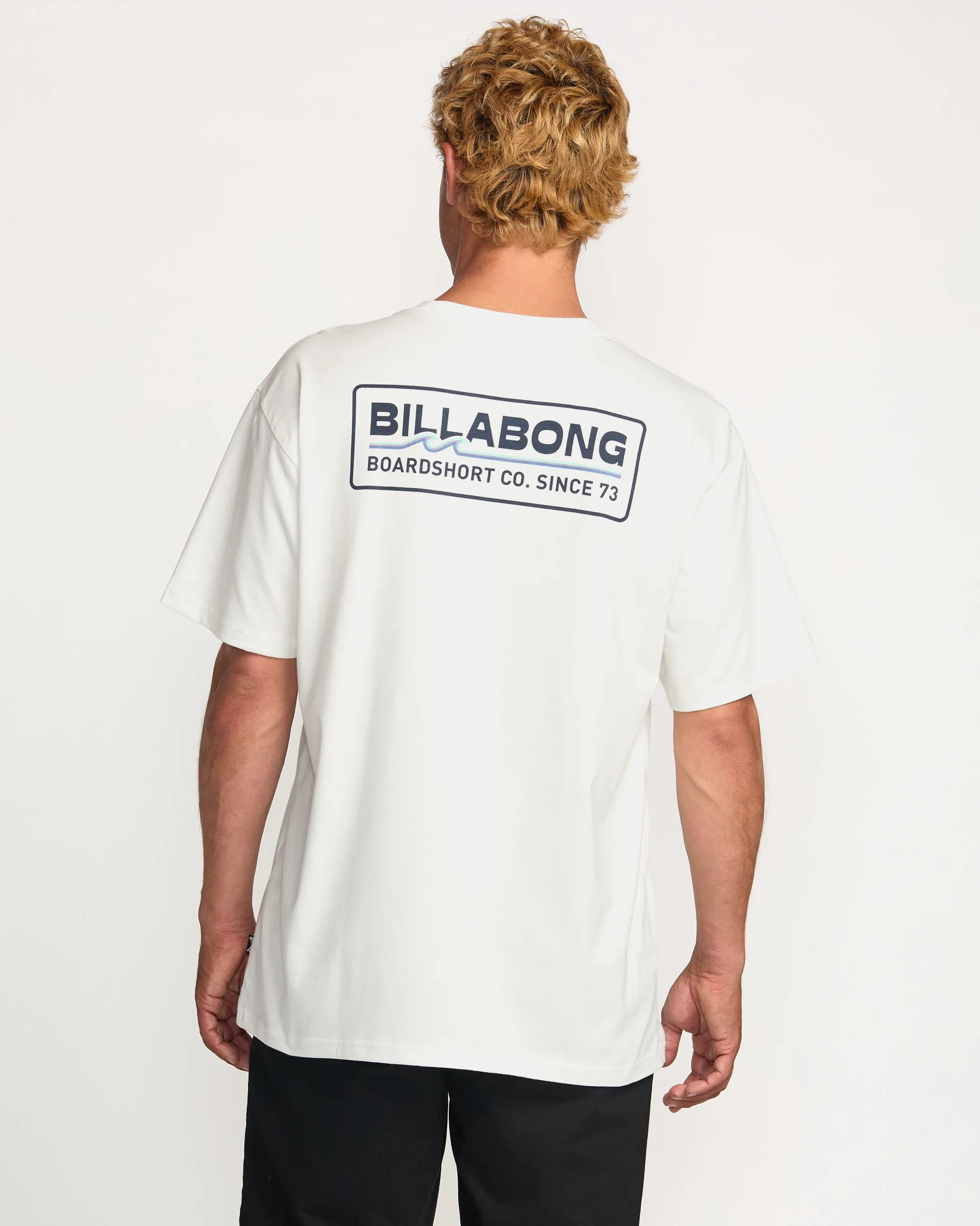 Walled Regular Tee - Off White Billabong