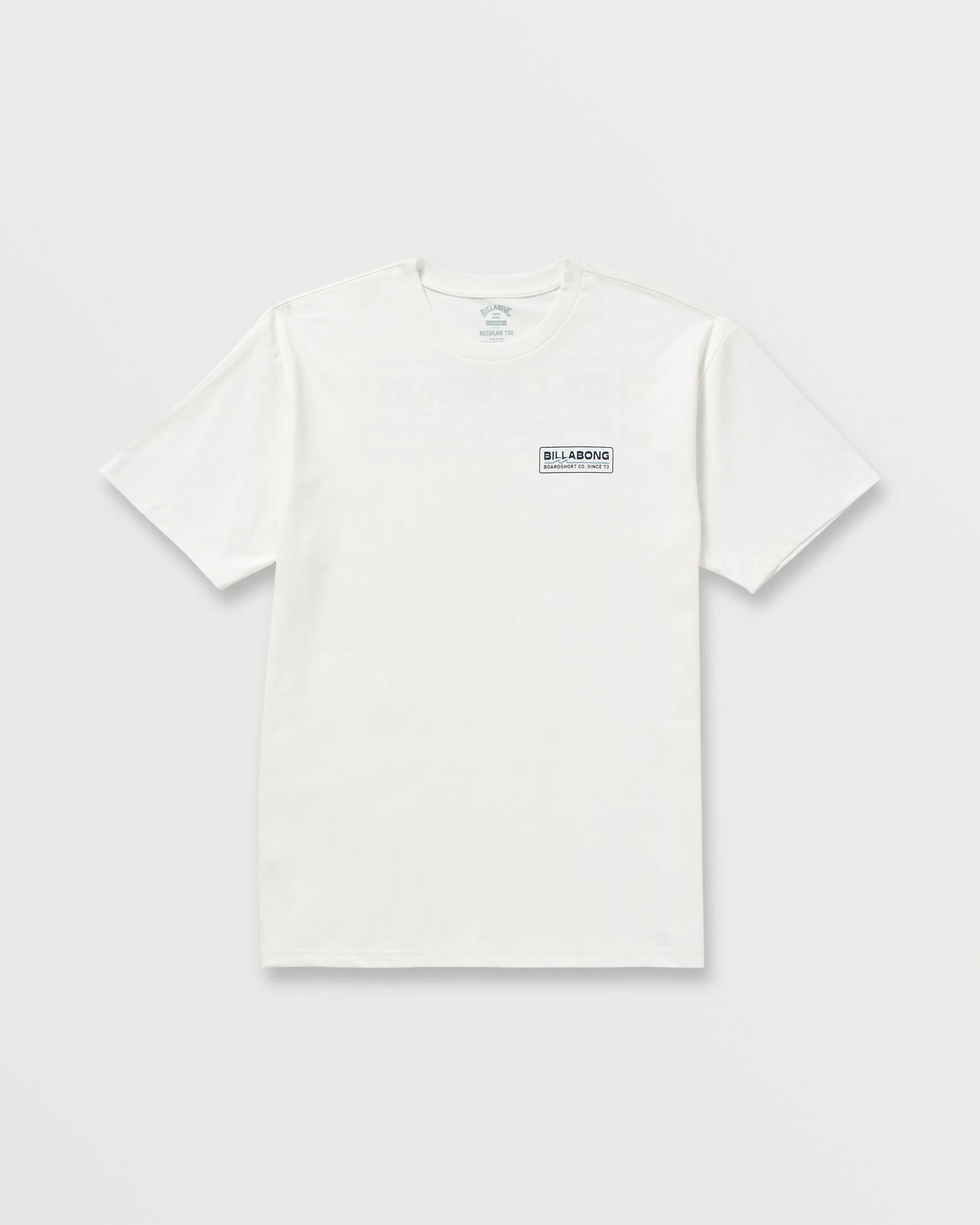 Walled Regular Tee - Off White Billabong