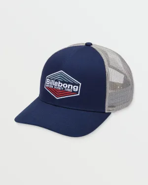 Walled Trucker Hat - Dark Navy Billabong