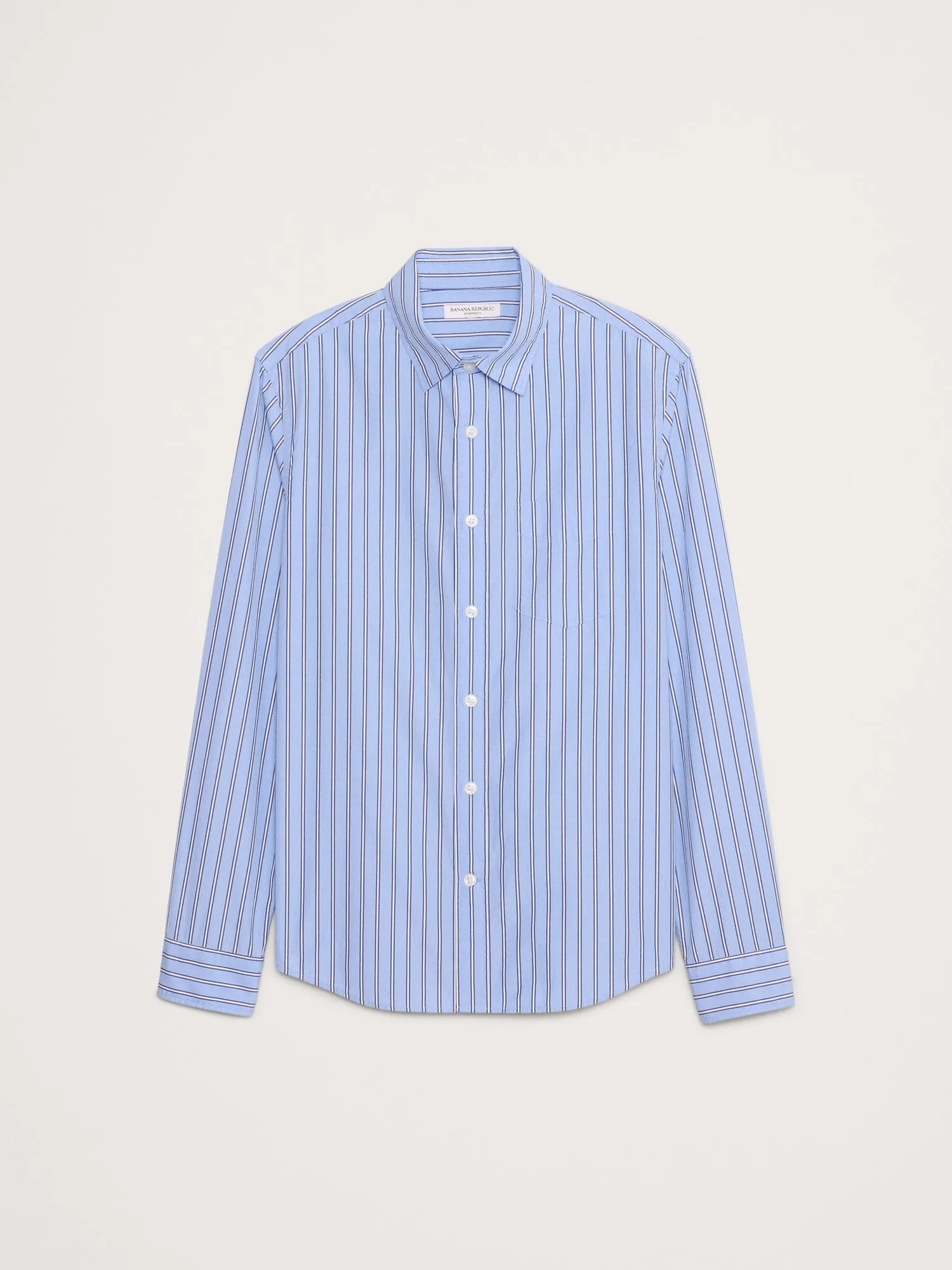 Washed Cotton Poplin Shirt Banana Republic