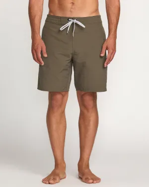 Wategos Lo Tide 19" Boardshorts - Brown Billabong