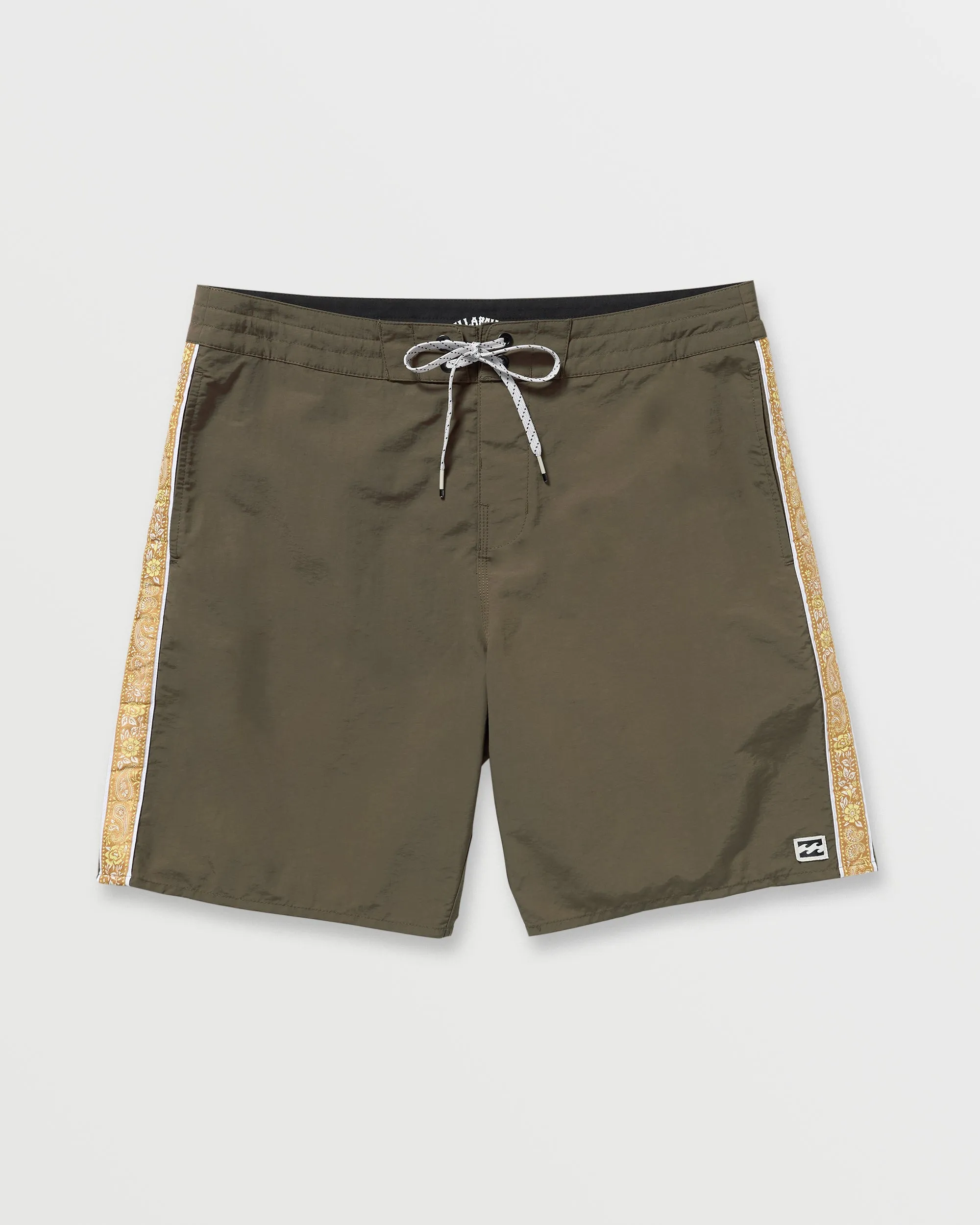 Wategos Lo Tide 19" Boardshorts - Brown Billabong
