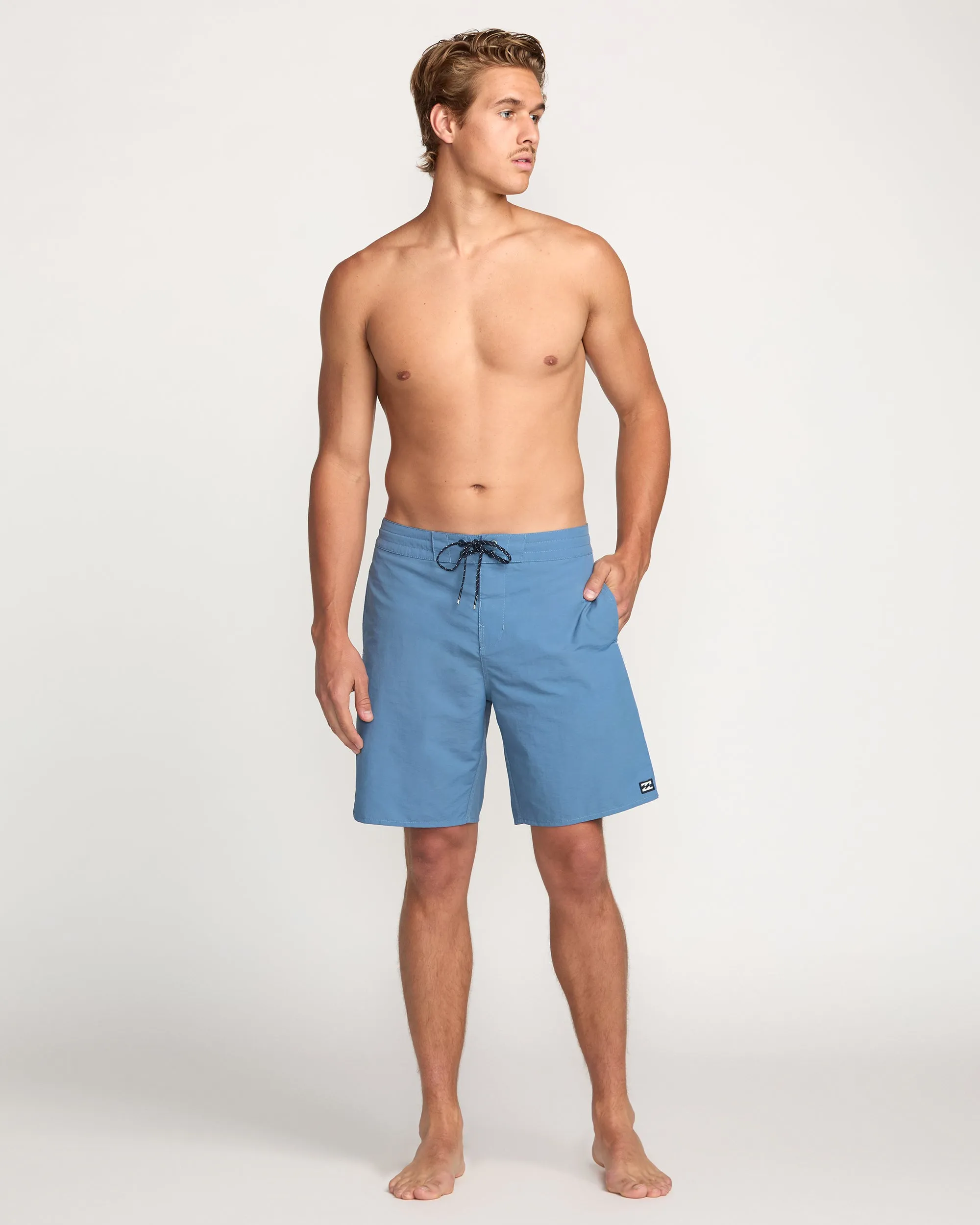 Wategos Lo Tide 19" Boardshorts - Carolina Blue Billabong