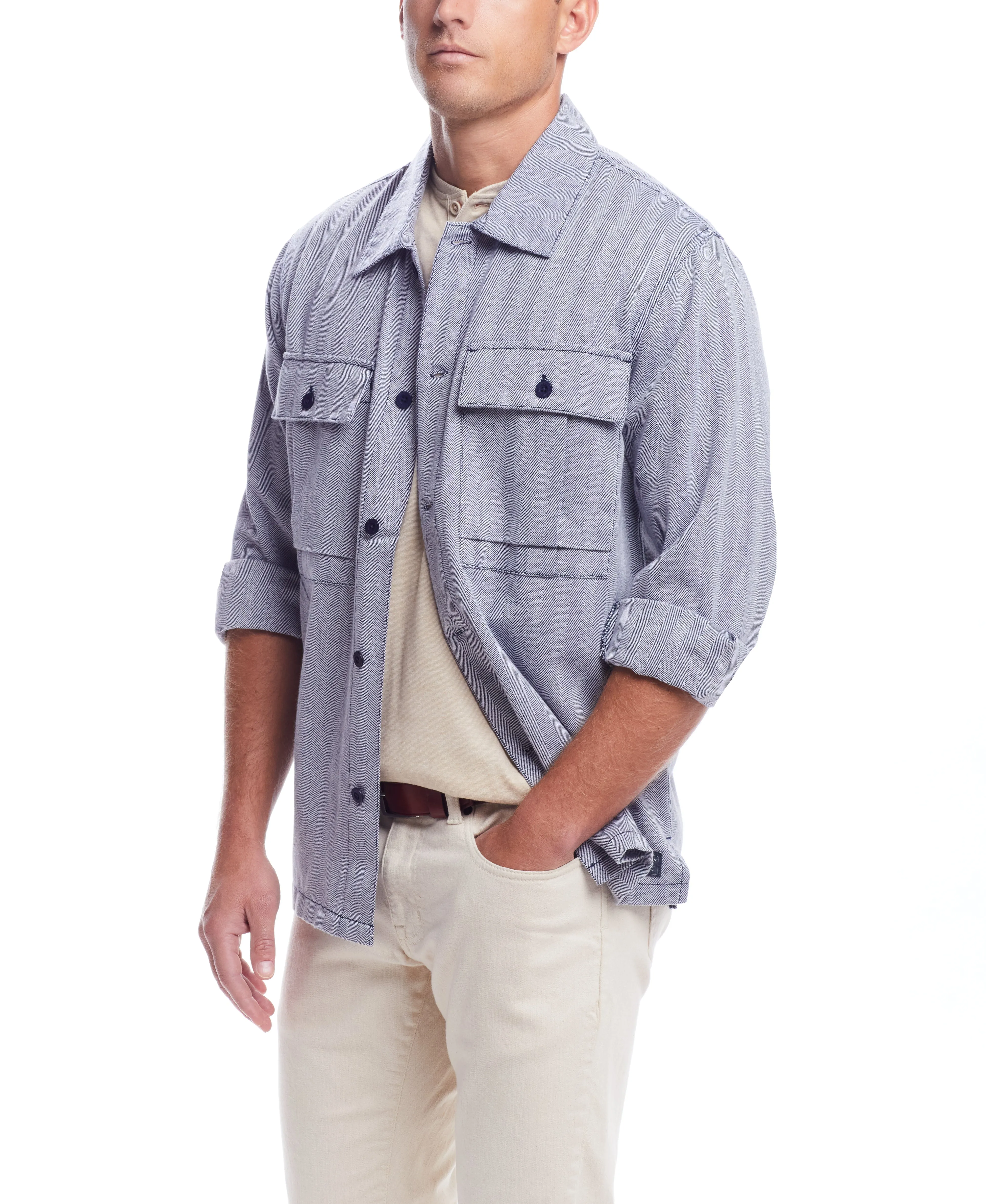 Weatherproof Vintage Men's Summer Shirt Jacket