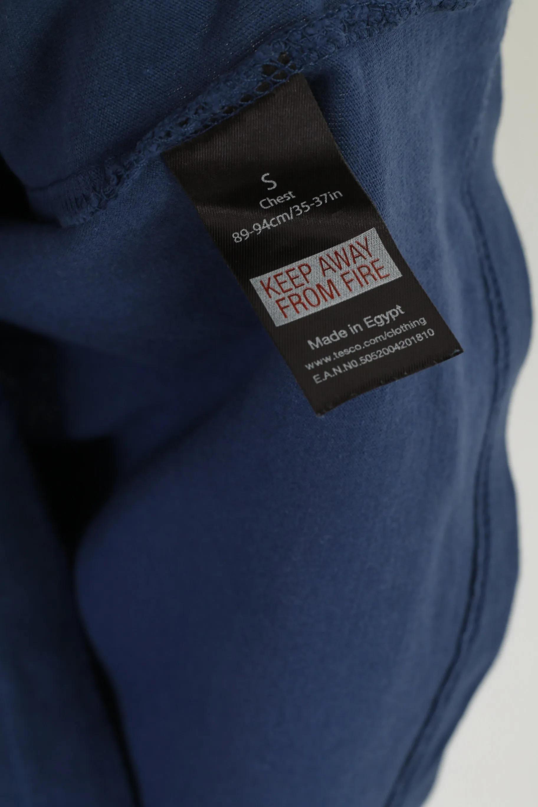 Weenicons Sport Men S Shirt Navy Cotton Graphic Bend It Crew Neck Top