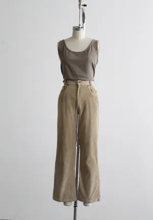wheaten corduroy trousers 1919 Vintage
