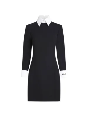 WHITE COLLAR DRESS