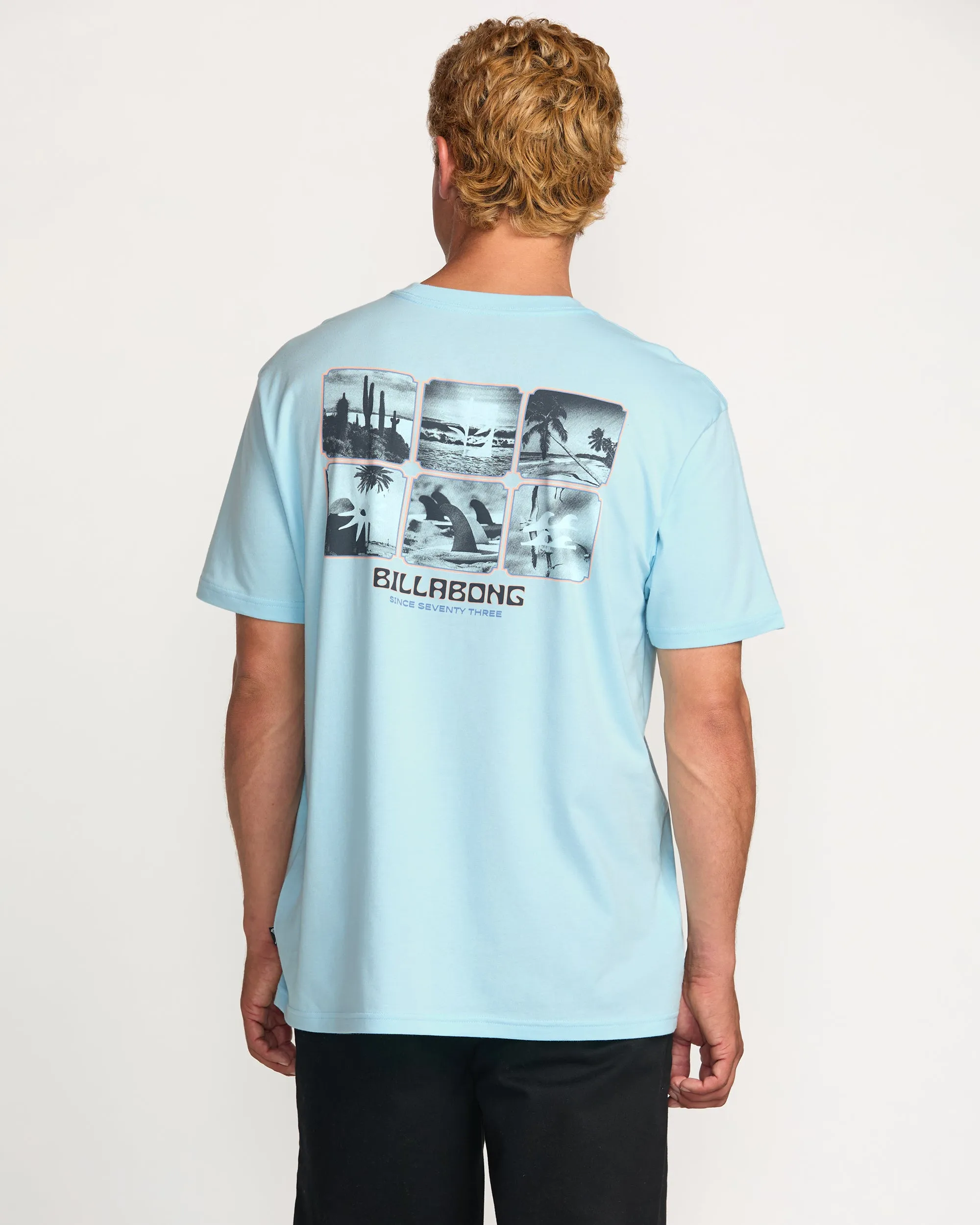 Window Premium Tee - Coastal Blue Billabong