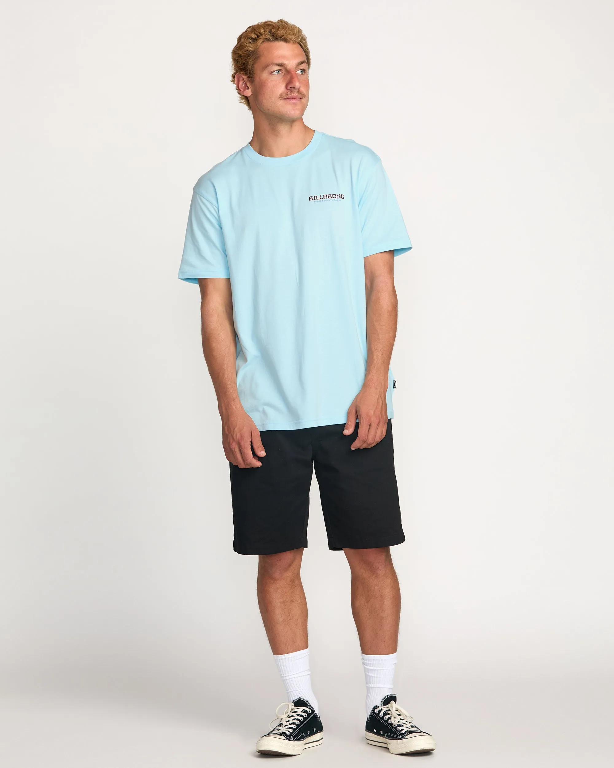 Window Premium Tee - Coastal Blue Billabong