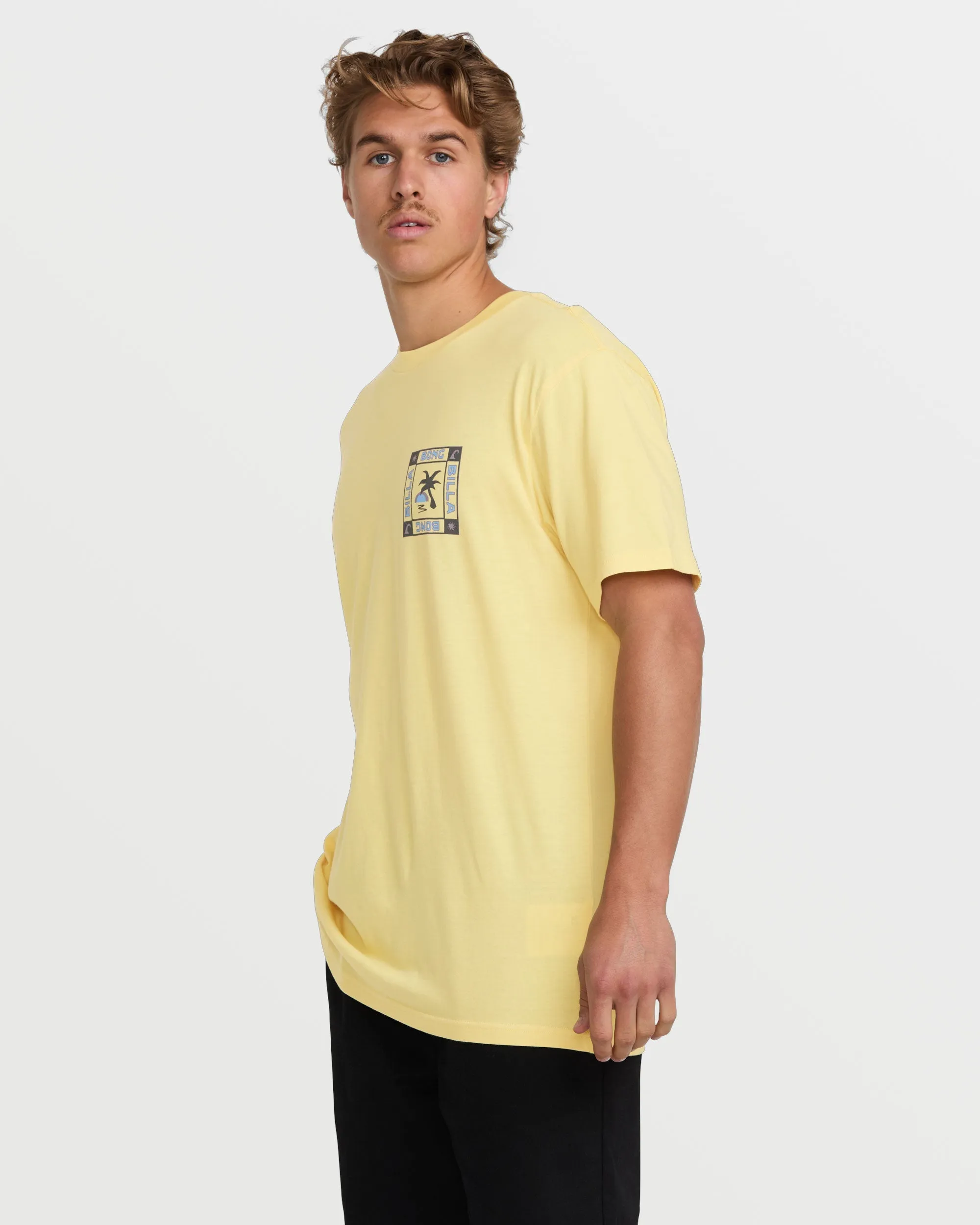 Window Premium Tee - Papaya Billabong