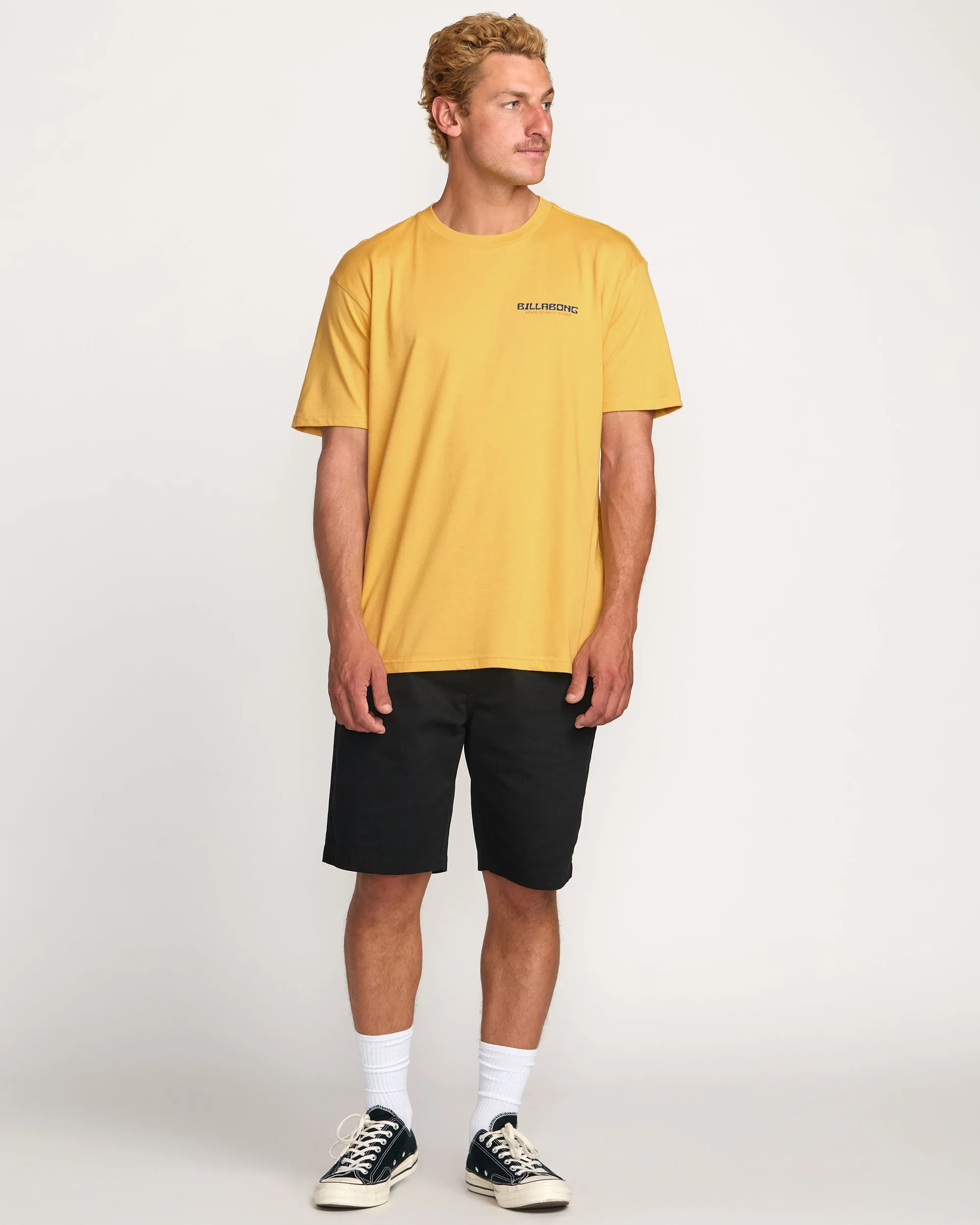 Window Premium Tee - Vintage Gold Billabong