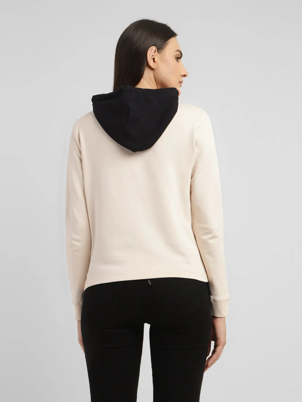 Women's Brand Logo Hooded Sweatshirt LEVI'S
