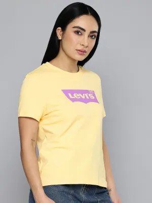 Women's Brand Logo Printed T-Shirt LEVI'S