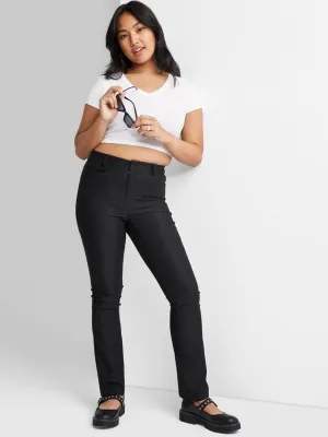 Women's Pull On Pant,Black