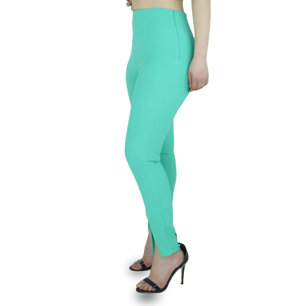 Women's Slim Fit Pant,Green
