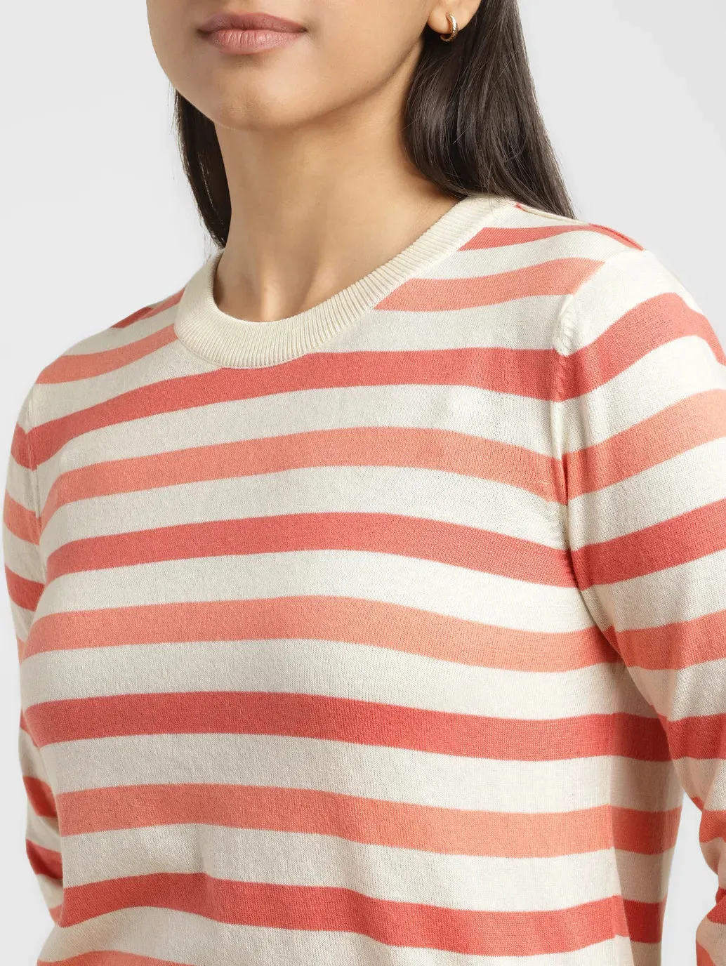Women's Striped Crew Neck Pullover LEVI'S