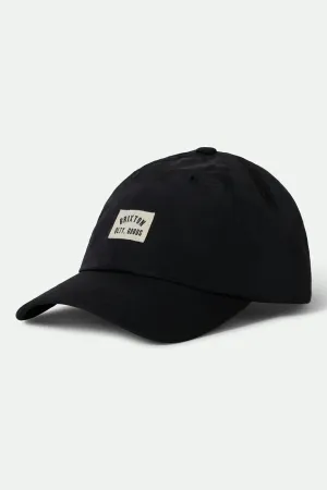 Woodburn Netplus Adjustable Hat - Black Nylon Brixton