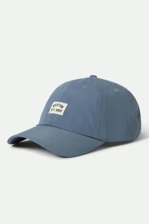Woodburn Netplus Adjustable Hat - China Blue Nylon Brixton