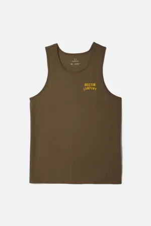 Woodburn Tank Top - Ivy Green/Ray Flower Brixton