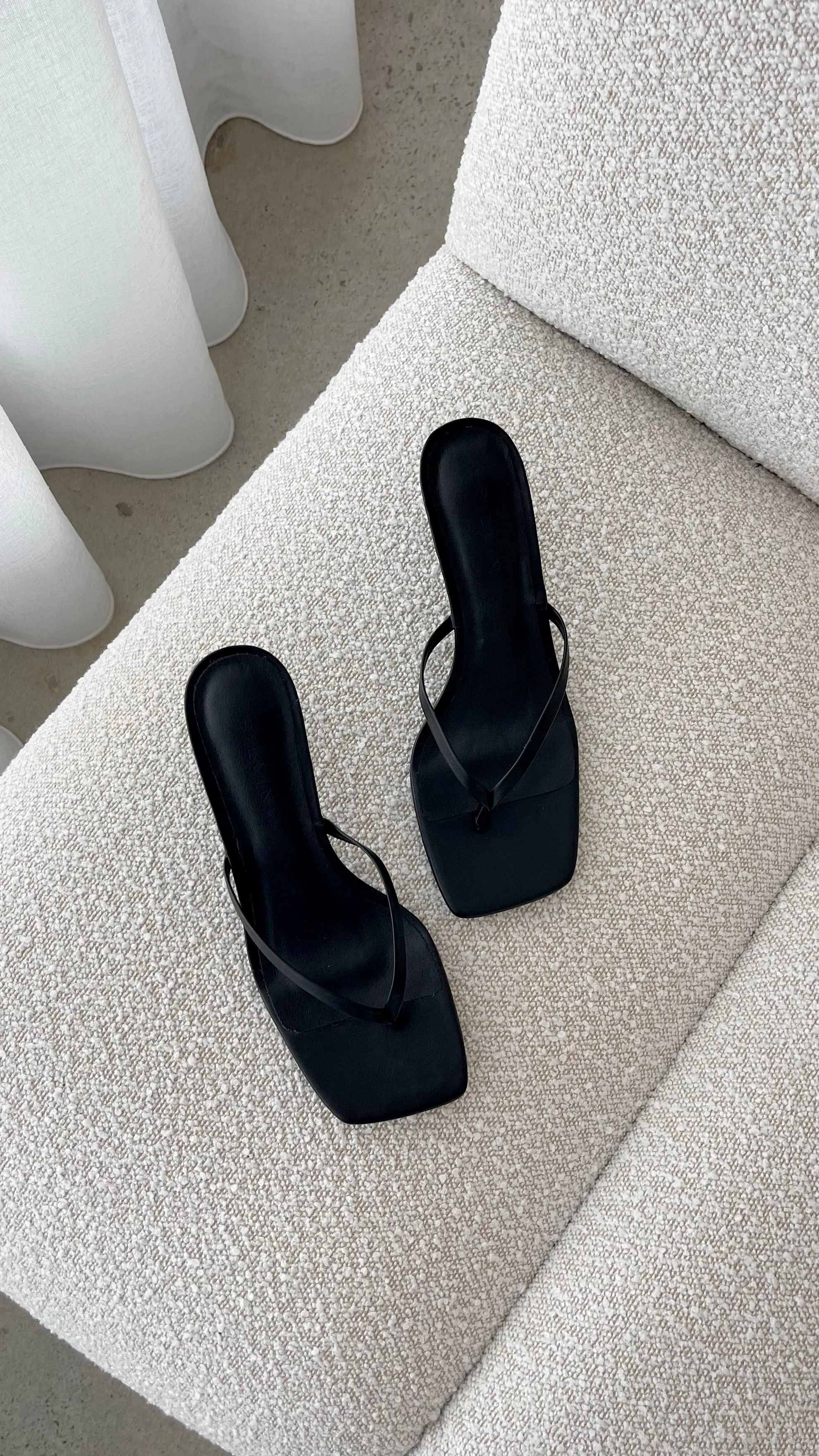 Xami Heel - Black Billy J