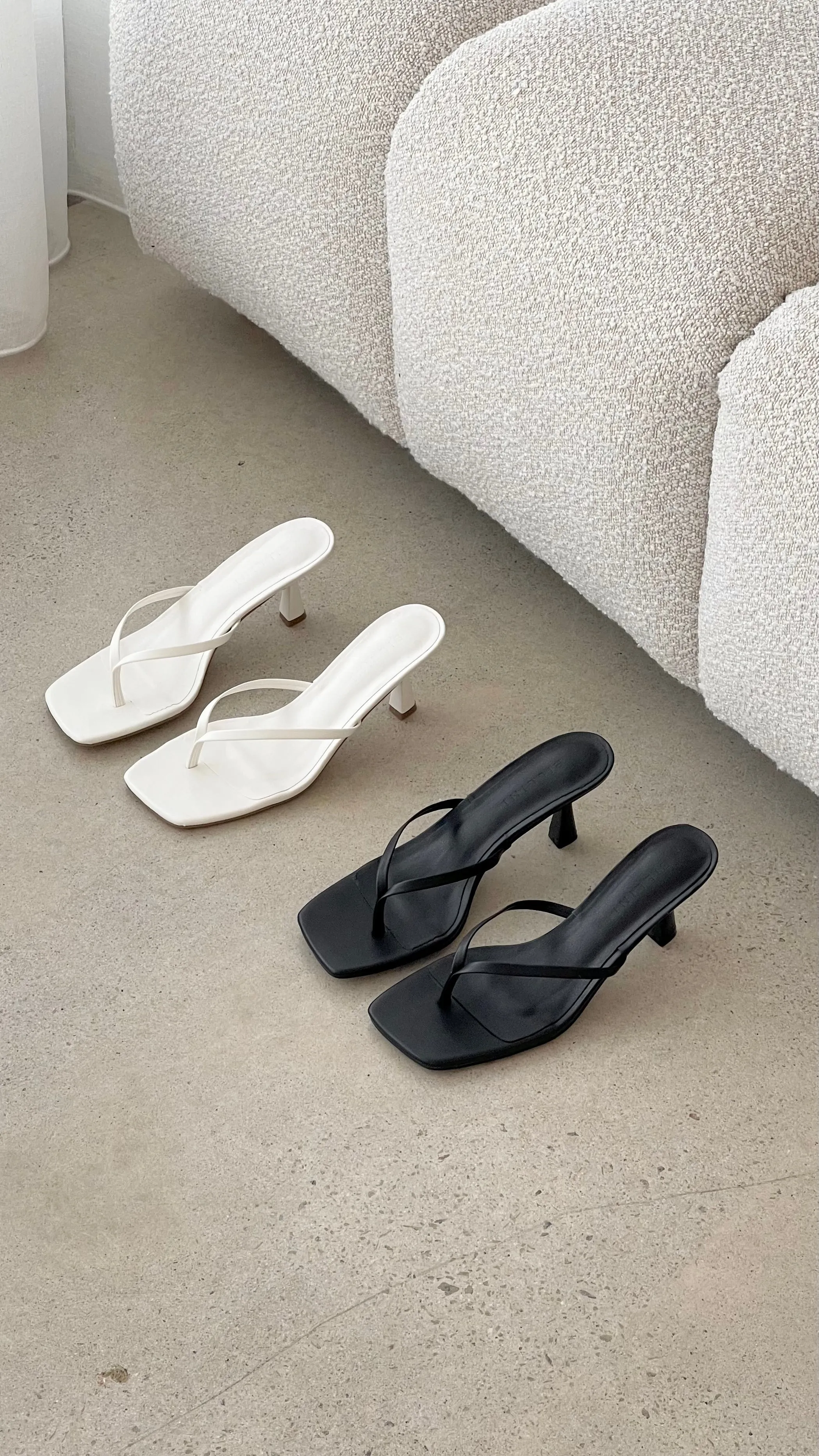 Xami Heel -  White Billy J