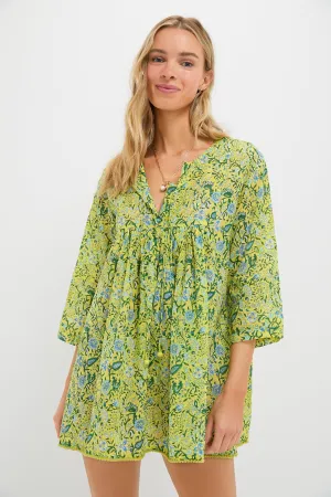 Yellow Cezanne Seychelles Short Tunic