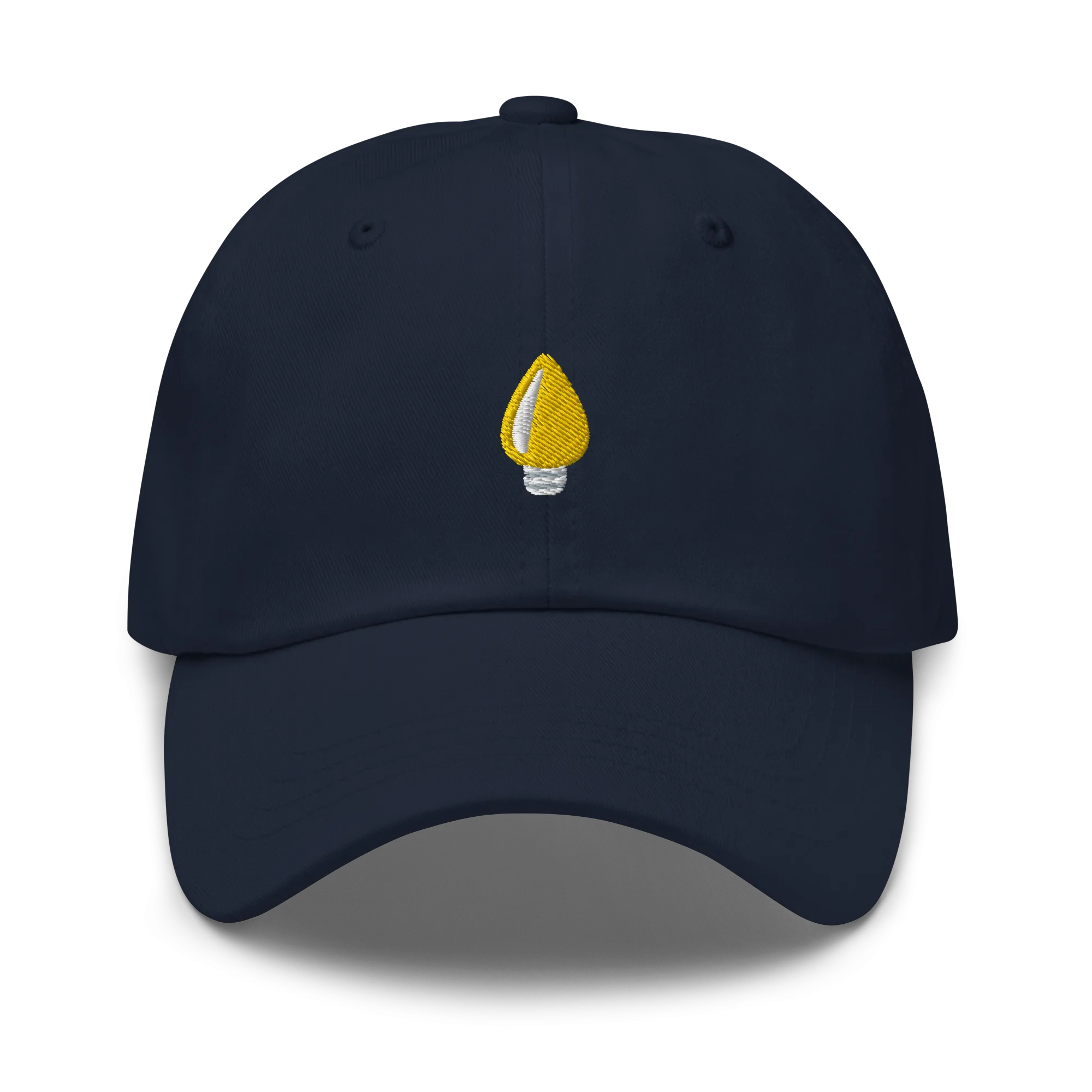 Yellow Holiday Light Hat