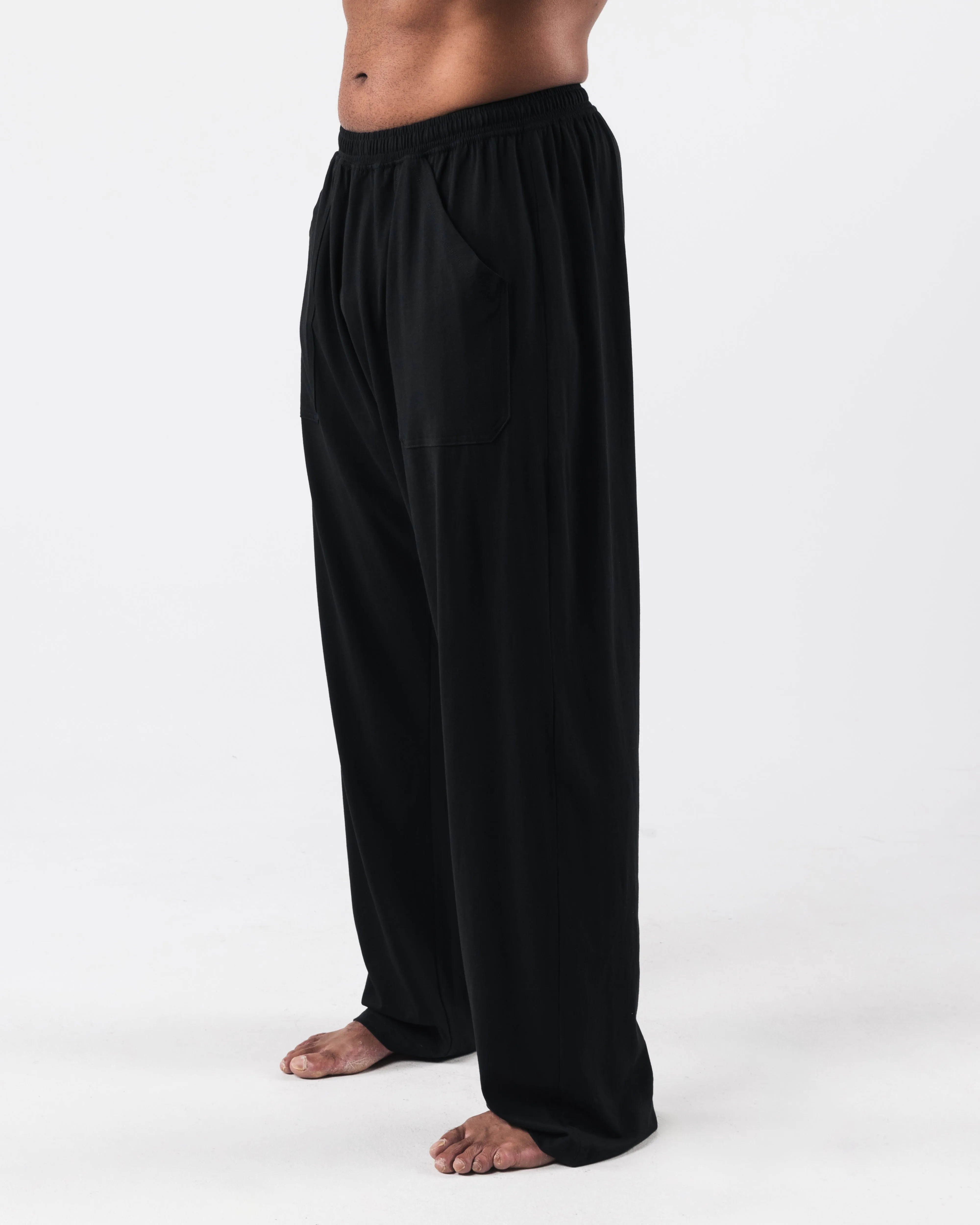 Zero Classic Straight Leg Pant - Black Alphalete Athletics